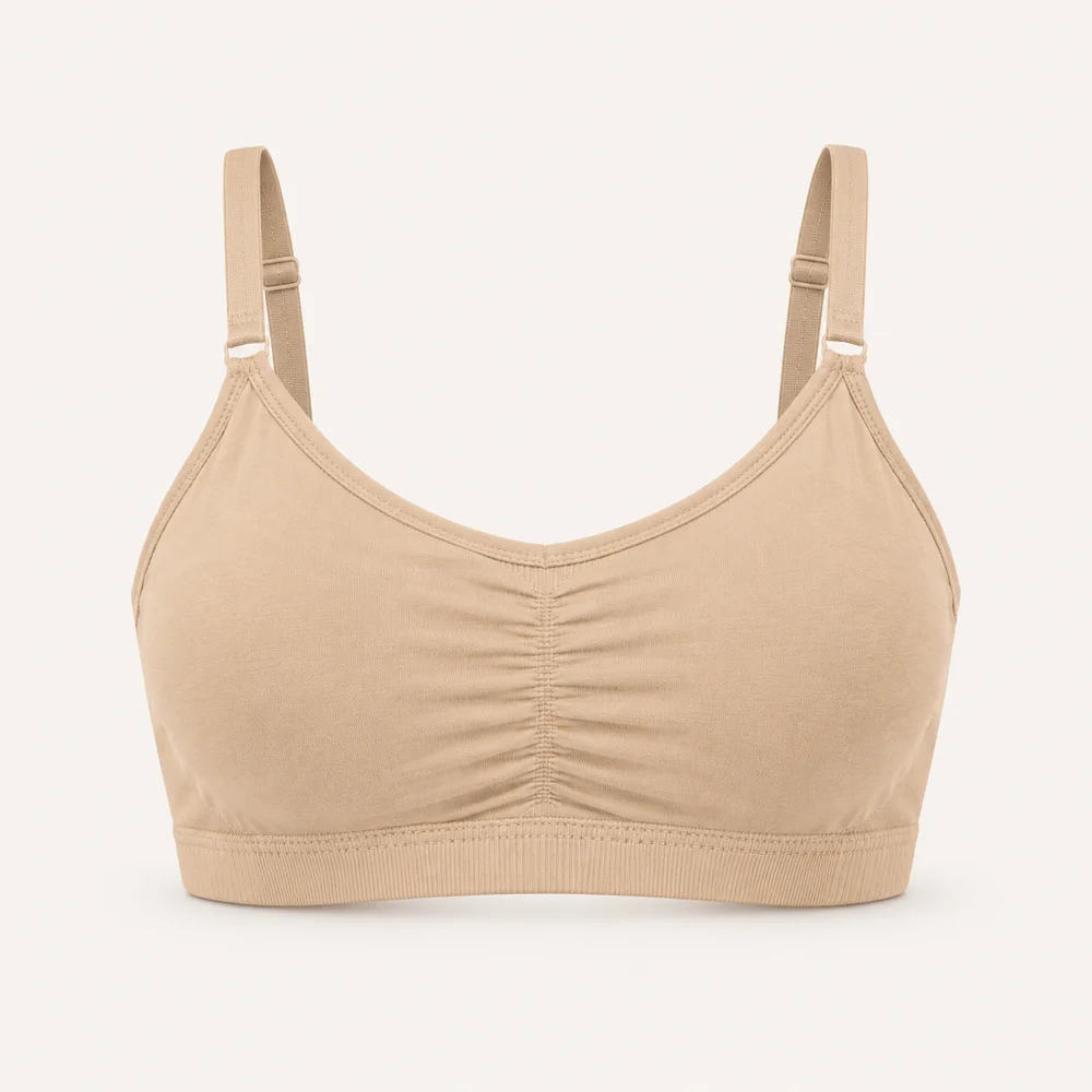 Top sujetador en Beige