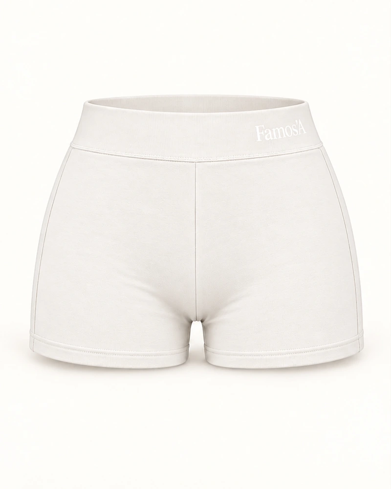 Boxer tiro alto en Blanco
